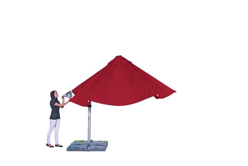 Konstrukce slunečníku PROTECT 400P