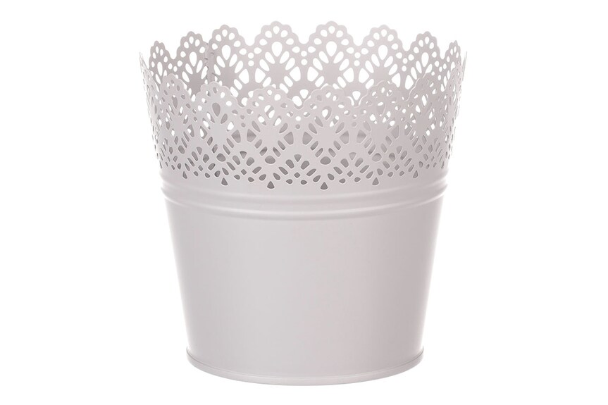 Obal kovový krajkový KK088