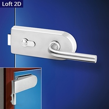 Lida Loft OV kování na skleněné dveře