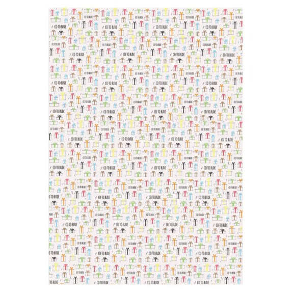 Papír balicí Co to bude 100x70 cm 2 ks CZ