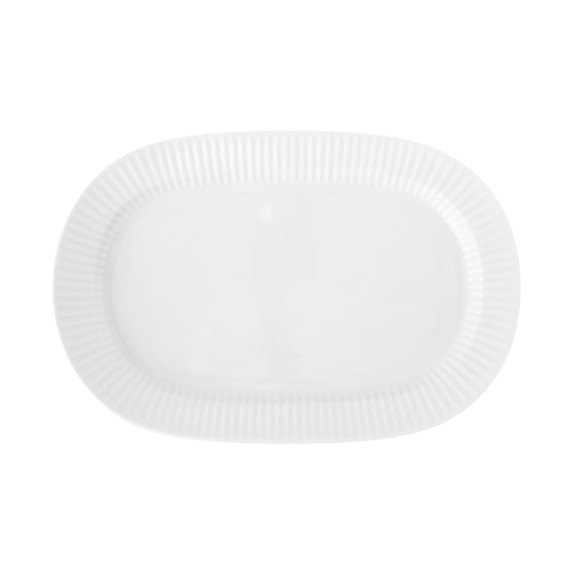 Podnos porc. ovál VLNKA 27x18 cm