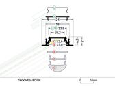 Led profi Wireli 12 Groove BC/UX