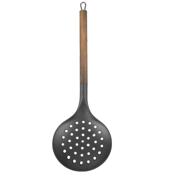 Naběračka knedlíků termoplast PBT/nerez WOODEN 33x10 cm