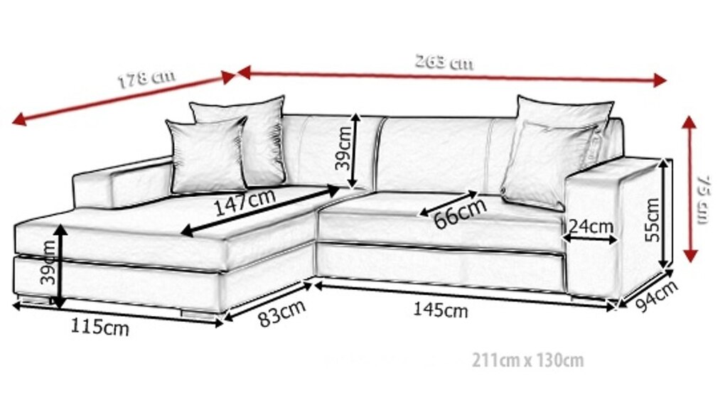 Sedací souprava Falco Mexicana