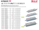 Zdroj napětí 24V 120W 5A IP67 GLP typ GPV-120-24