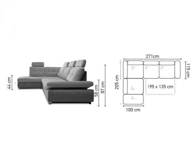 Sedací souprava rohová CREATIO