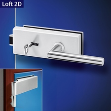 Tipa Loft HR kování na skleněné dveře