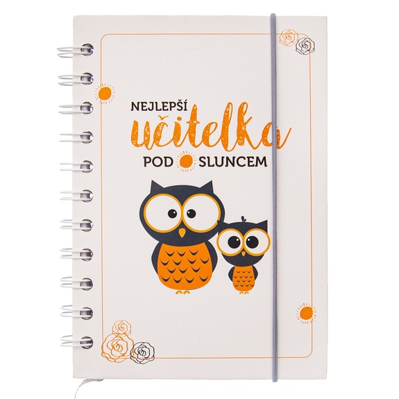 Zápisník krouž. vazba NEJLEPŠÍ UČITELKA