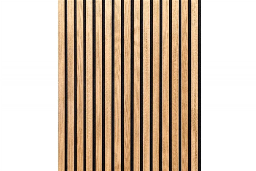 Dekorační obkladový SLAT panel akustic 27-14 Dub Olej MDF Natur