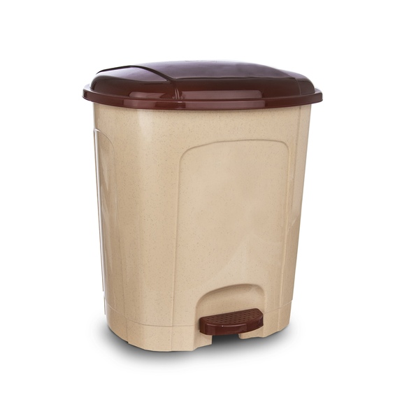 Koš odp. UH s pedálem 5,5 l béžovohnědá