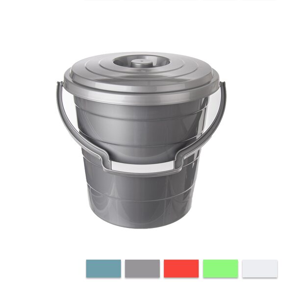 Vědro UH Hobby s víkem 10 l mix