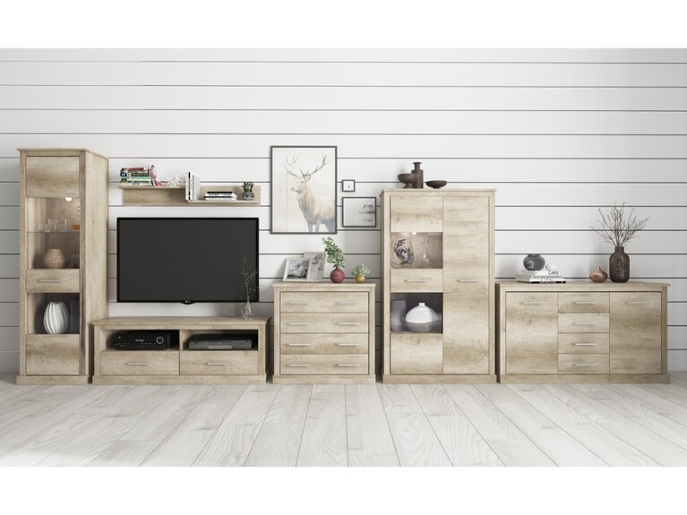 HENRIETA 4S komoda, dub korál