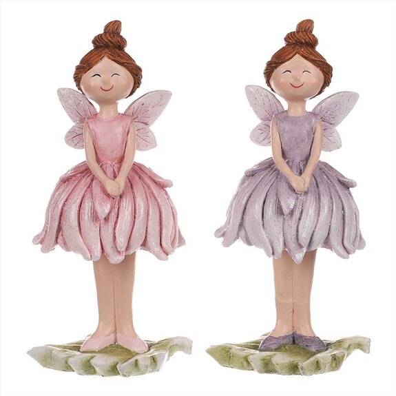 Víla kopretinová, mix 2 barev, polyresin  ALA887