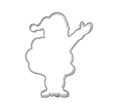 Vykrajovačka nerez Santa