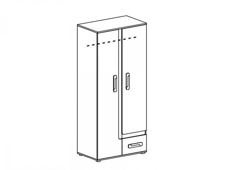 Skříň APALUCHA 1 85