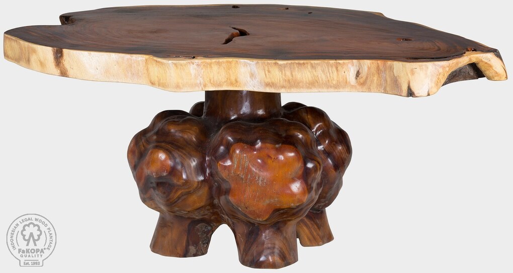 SUAR XXL - velký jídelní stůl ze suaru