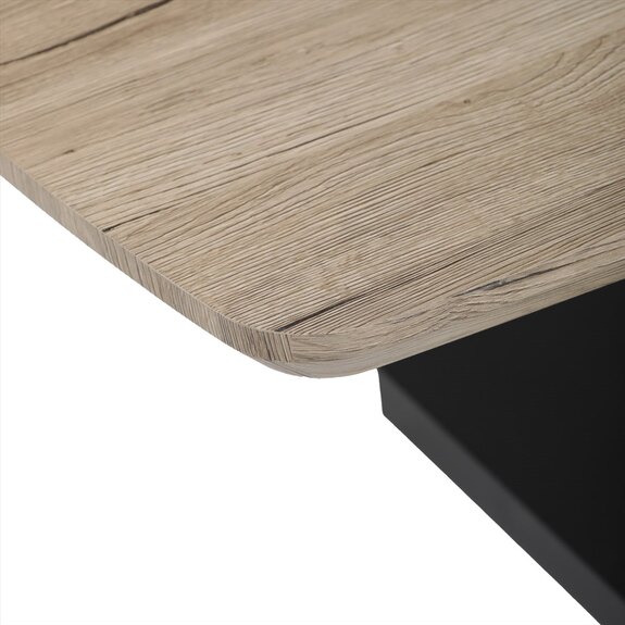 Konferenční stolek 120x60cm, mdf, hnědá, CT-W1570 SRE