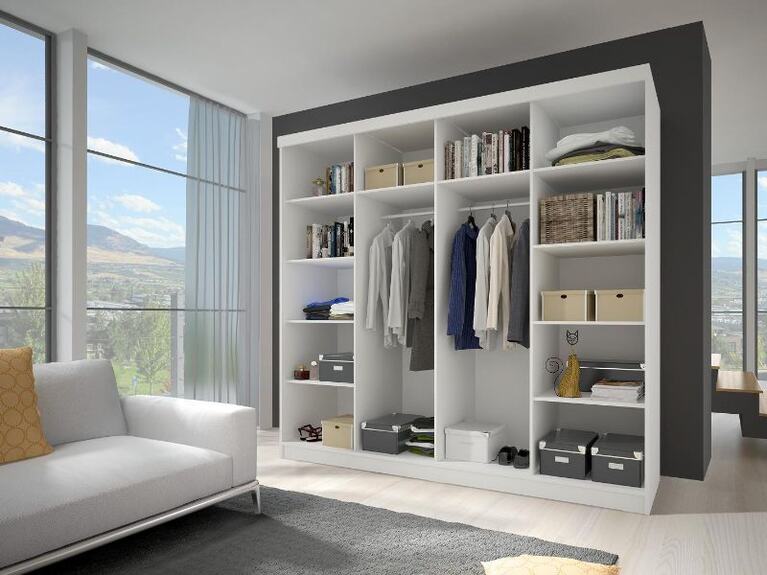 Šatní skříň MURPHY 36 230 - 2 dvéřová plné dveře