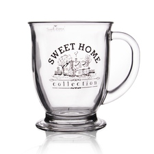 Hrnek sklo SWEET HOME 0,4 l, náhrada 128859