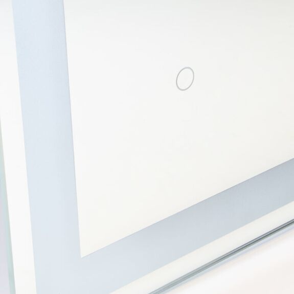 Zrcadlo s LED osvětlením, 600x35x800 mm