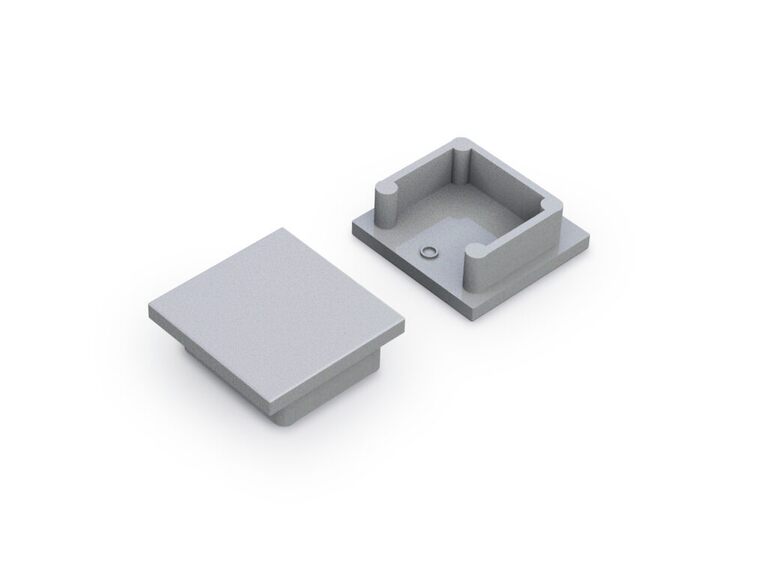 Koncovka WIRELI SMART16 stříbrná, pár