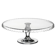 Stojan servír. sklo pr. 32 cm nožka spodní lem