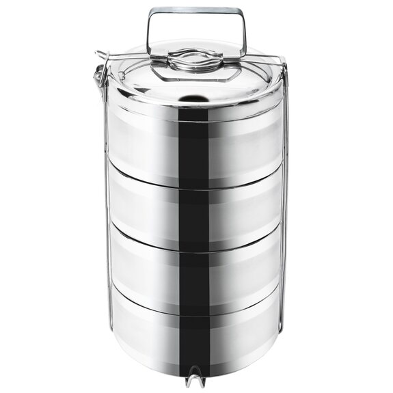 Jídlonosič nerez TERMO 4x1,1 l, pr. 16 cm