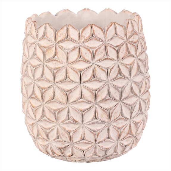 Váza - betonová, světle šedá barva