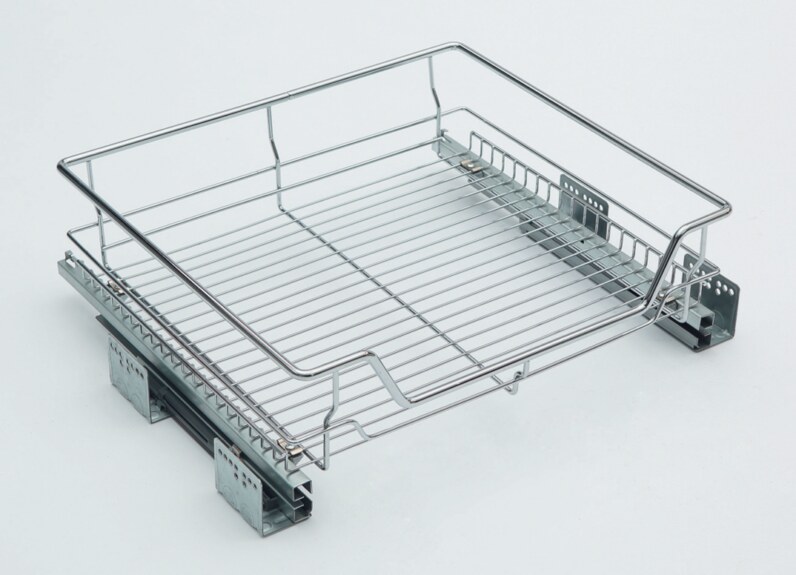 Plnovýsuvný koš Komfort s tlumeným dovřením