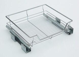 Plnovýsuvný koš Komfort s tlumeným dovřením