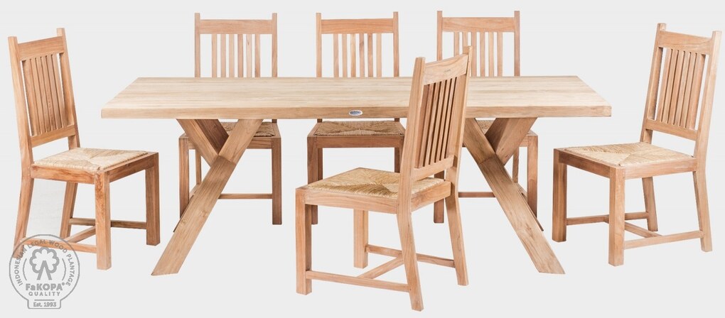 SPIDER SET+NANDA - sestava z teaku