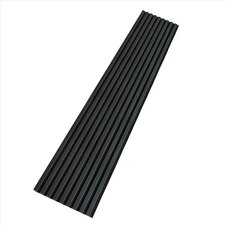 Dekorační obkladový SLAT panel akustic 27-18 Lamino Black