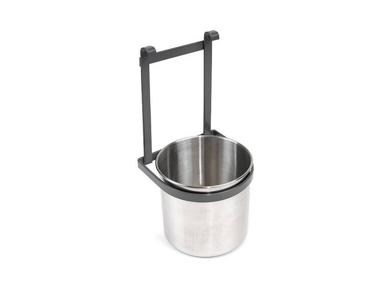 Závěsný držák doplňků Titane, 132x127x267 mm, antracit