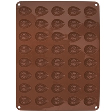 Forma silikon ořechy 40 hnědá