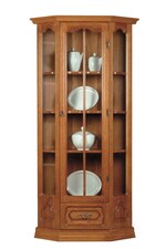 Vitrína rohová KOLUMBUS