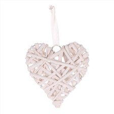 Srdce proutěné OC3773-WH