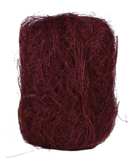 Sisálové vlákno 50g SIS-BORDEAUX