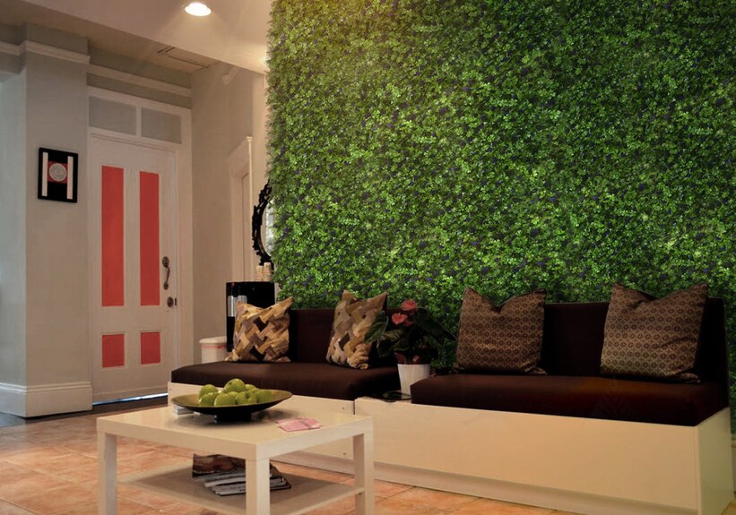 Vertikální zahrada Glicynia