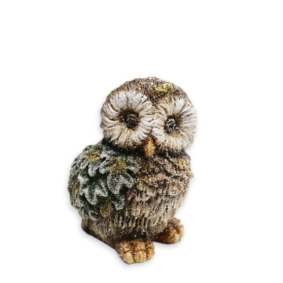 Sova polyresin 9,7cm