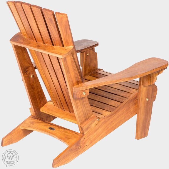 MATTEO - masivní křeslo z teaku