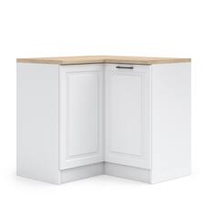 Kuchyňská skříňka rohová Falco Irma ND bílá MAT