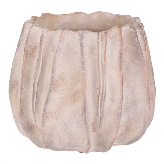 Obal na květiny - betonový, šedý