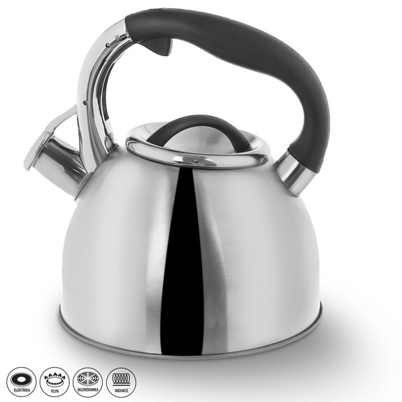 Čajník nerez píšť. Darek 2,7 l