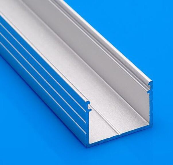 Profil WIRELI STRIPED nakládaná hliník anod. 18x13x2000mm (metráž)