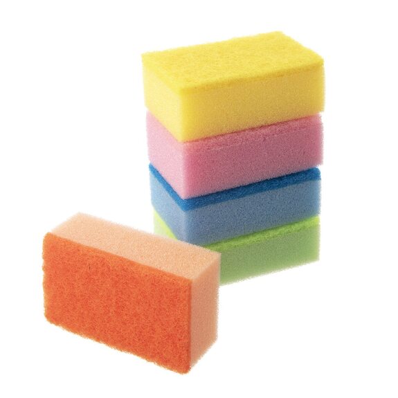 Houba na nádobí PU/PES 5 ks mix