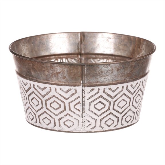 Obal kovový - kulatý