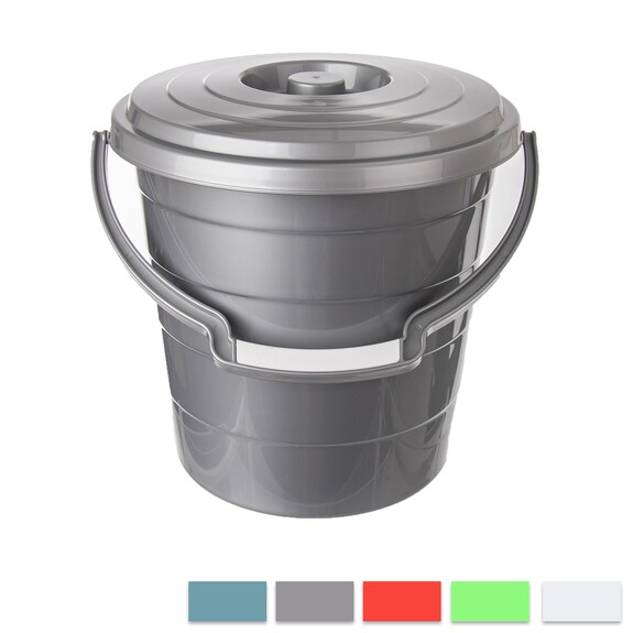 Vědro UH Hobby s víkem 15 l mix