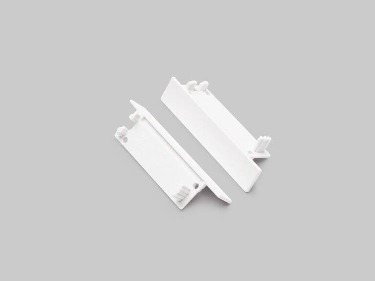 Koncovka WIRELI FLAT8 bílá, pár