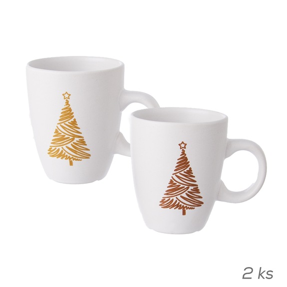 Hrnek ker. STROMEK 0,14 l 2 ks