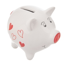 Pokladnička ker. prasátko SRDCE